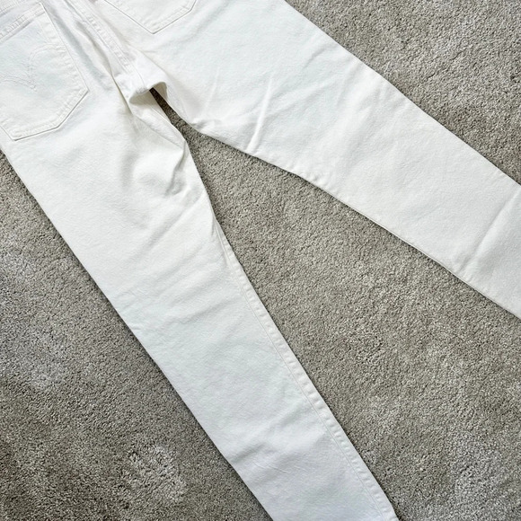 Levi’s Premium 501® Skinny Women’s Jeans Cloud Over-White Size 25 - Picture 9 of 16